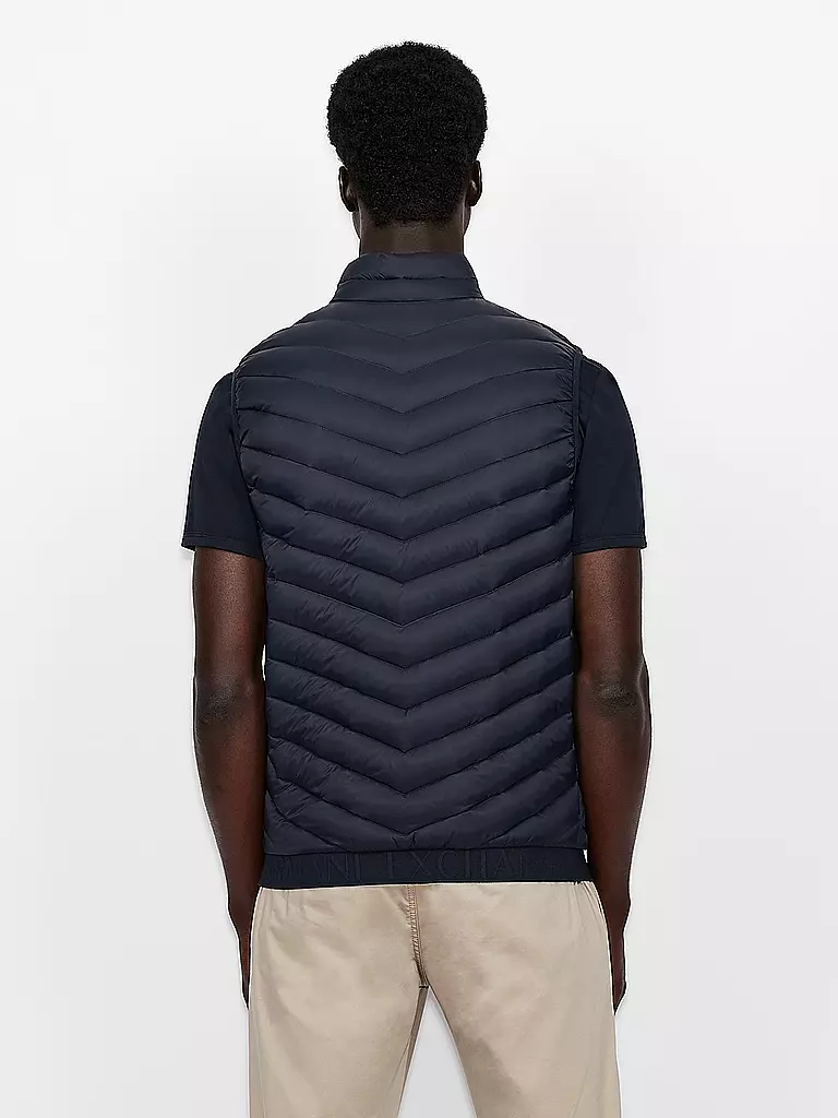 ARMANI EXCHANGE | Daunensteppgilet | blau