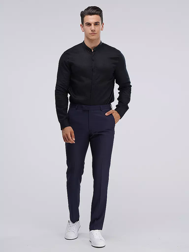 ARMANI EXCHANGE | Leinenhemd | schwarz