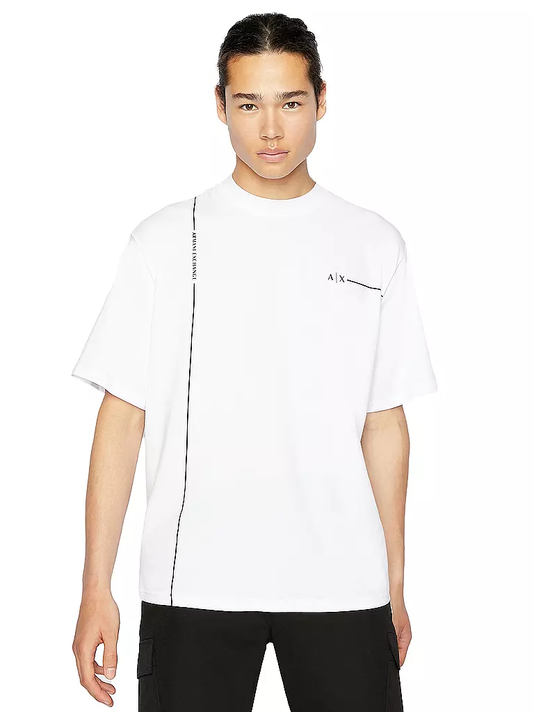 ARMANI EXCHANGE | T-Shirt Relaxed Fit  | weiss