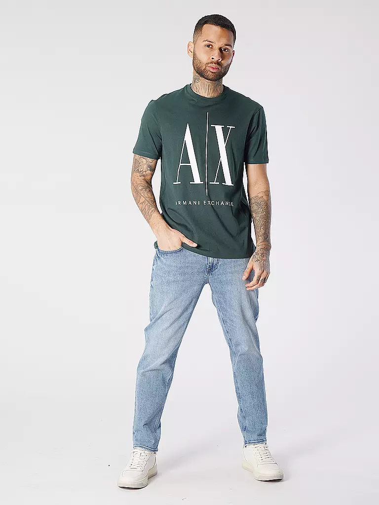 ARMANI EXCHANGE | T-Shirt | dunkelgrün