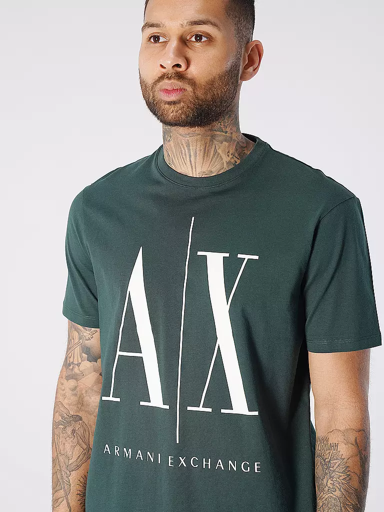 ARMANI EXCHANGE | T-Shirt | dunkelgrün
