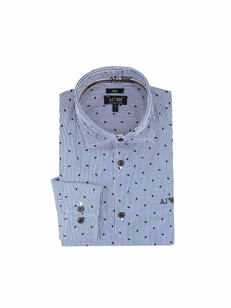 ARMANI JEANS | Hemd Slim-Fit | blau