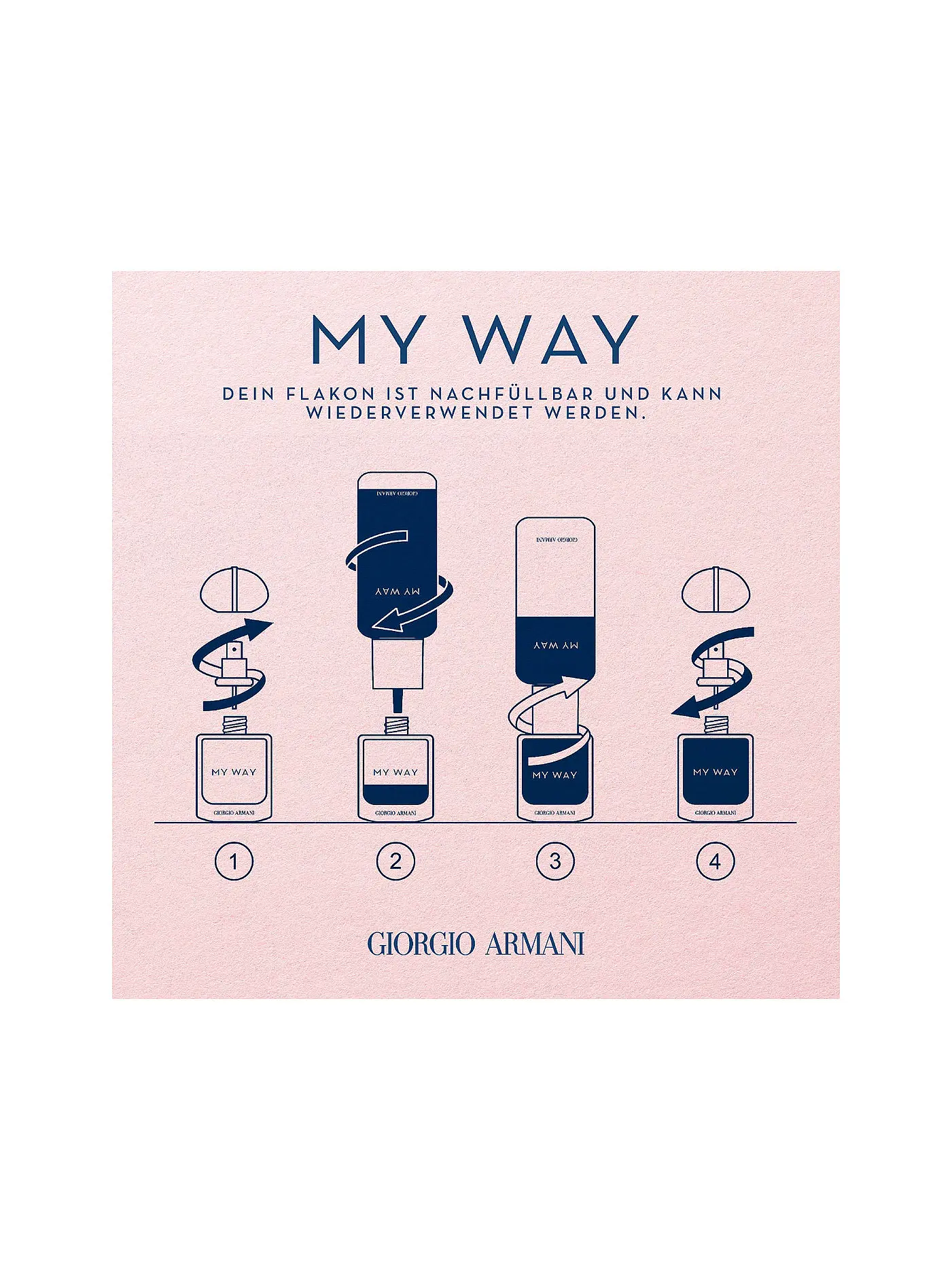 ARMANI | My Way Eau de Parfum 30 ml Nachfüllbar | keine Farbe