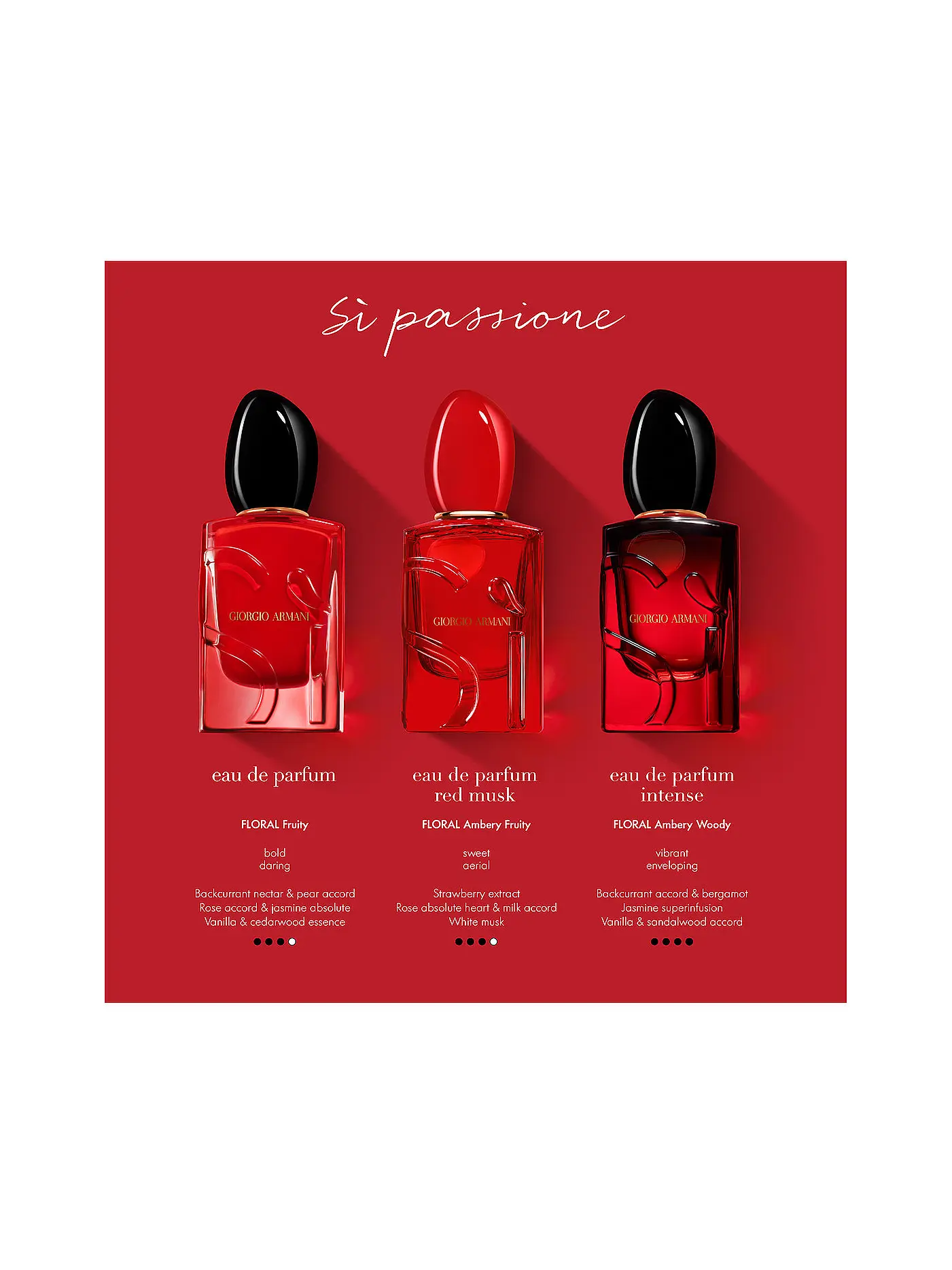 ARMANI | Si Passione Red Musk Eau de Parfum 100ml | keine Farbe