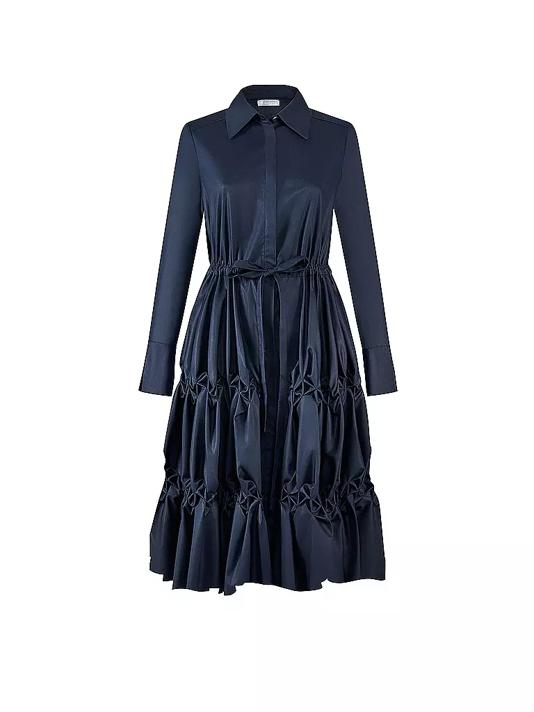 ARMARGENTUM | Midikleid LEXA | dunkelblau