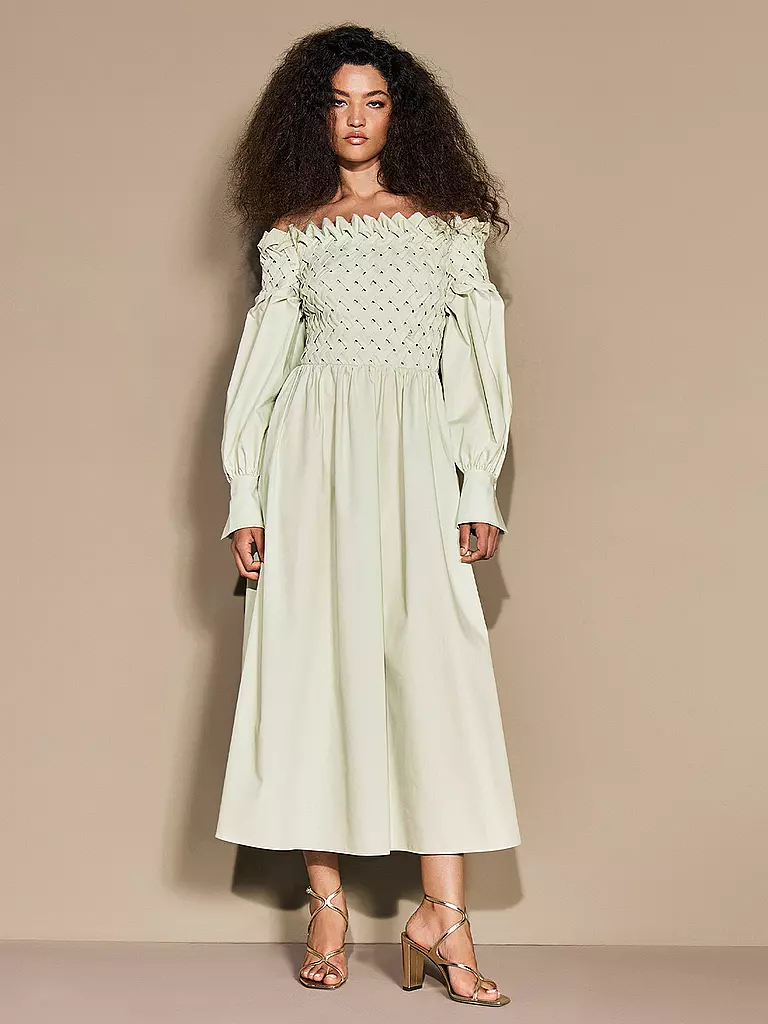 ARMARGENTUM | Midikleid LIA  | grün