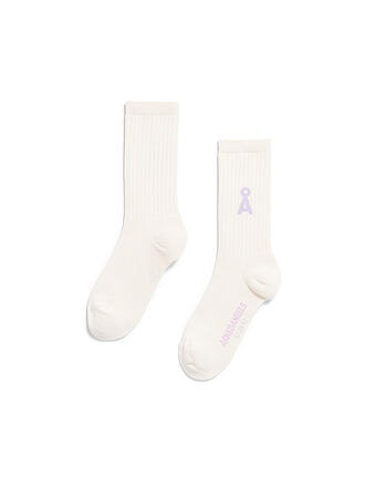ARMEDANGELS | Socken SAAMUS BOLD oatmilk lavender