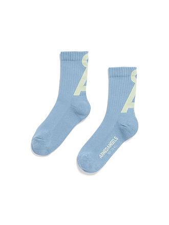 ARMEDANGELS | Socken SAAMUS pigment blue-green ash