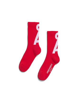 ARMEDANGELS | Socken SAAMUS mars red - broken white