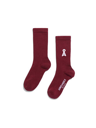 ARMEDANGELS | Socken SAAMUS velvet red