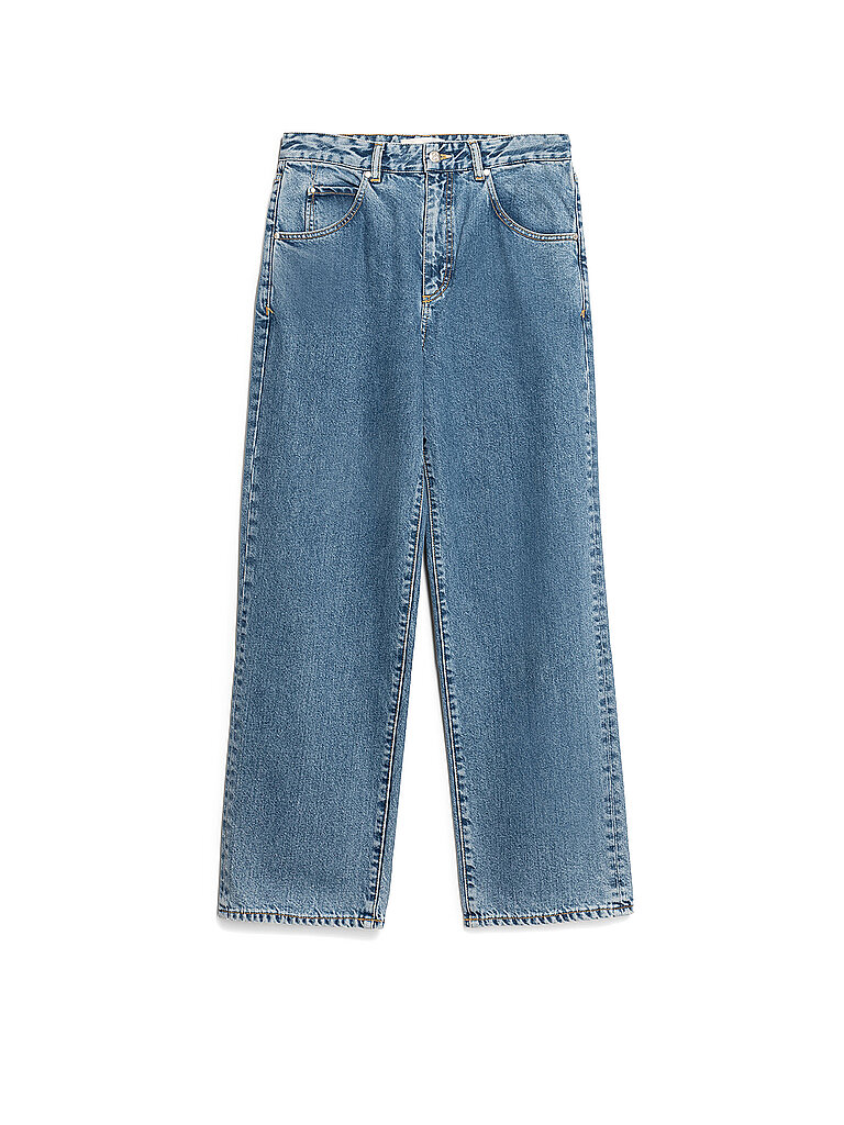 ARMEDANGELS Jeans Wide Leg HAAYI hellblau | 28/L32