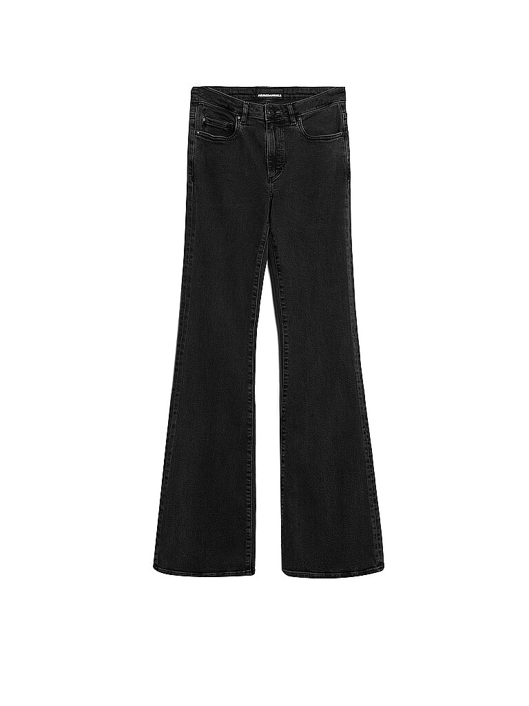 ARMEDANGELS Jeans Flared Fit ANAMAA schwarz | 26/L32