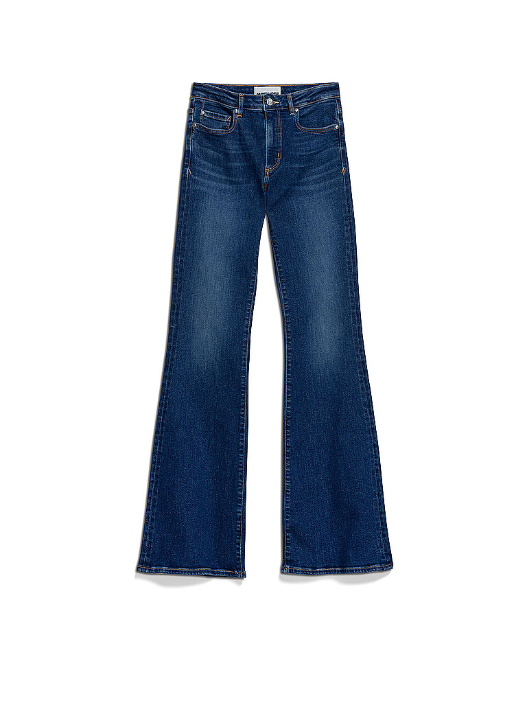ARMEDANGELS Jeans Flared Fit ANAMAA dunkelblau | 26/L32