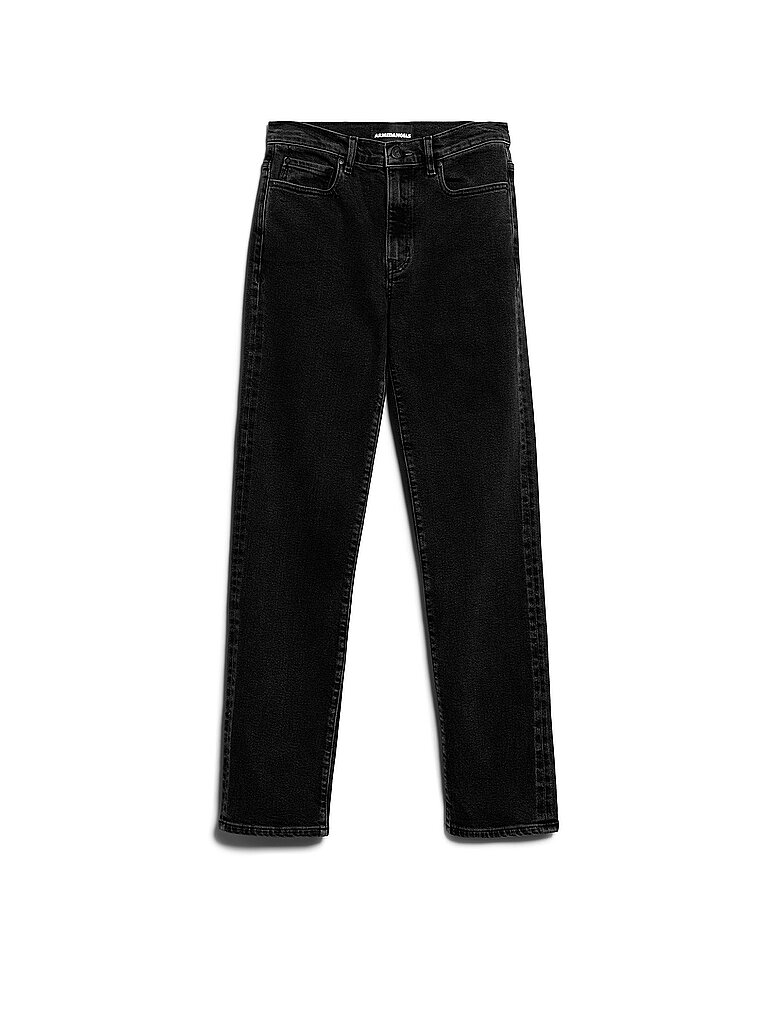 ARMEDANGELS Jeans Straight Fit CARENAA schwarz | 27/L32