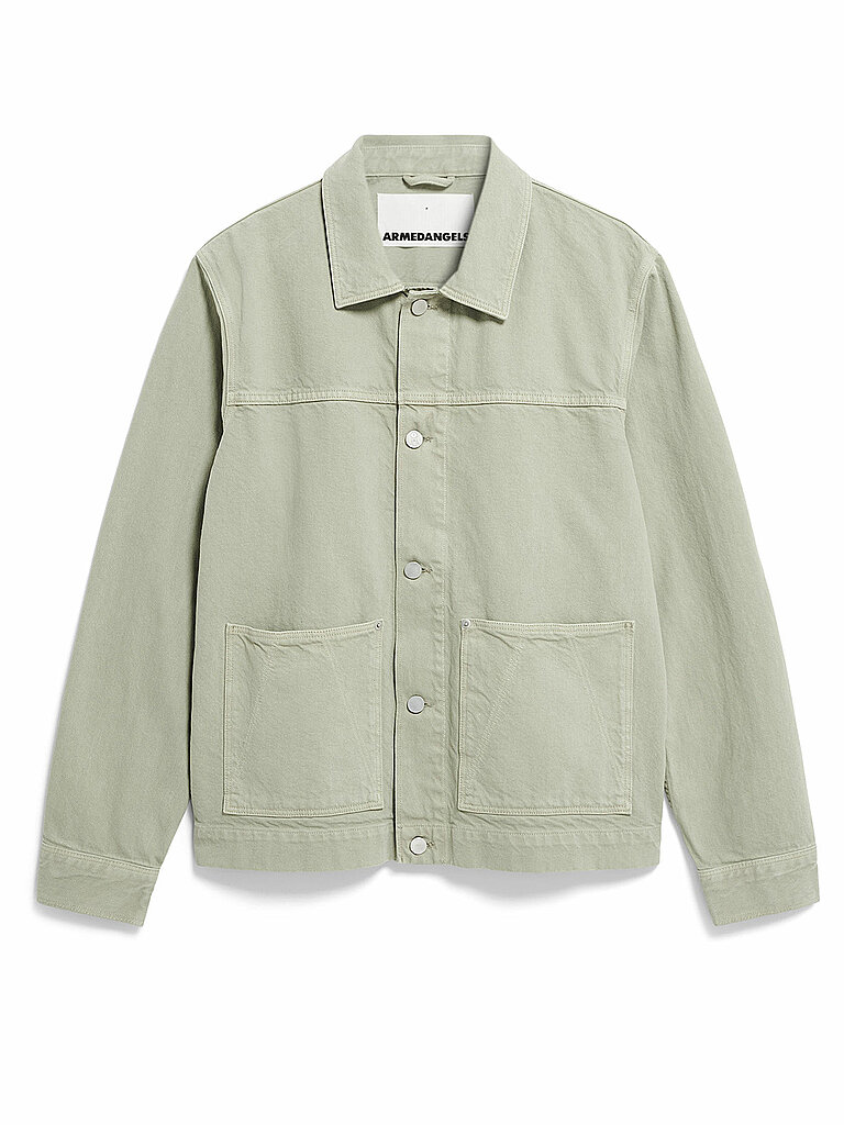 ARMEDANGELS Jeansjacke EVAAN hellgrün | XL