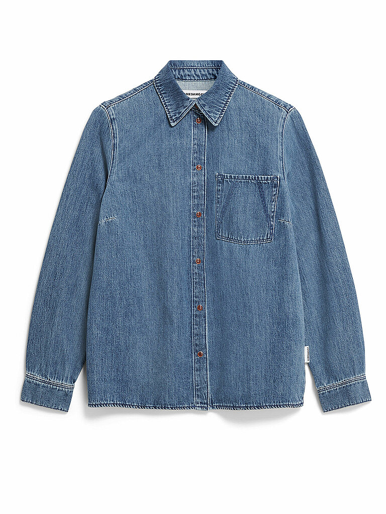ARMEDANGELS Jeansbluse AURELAA blau | XS