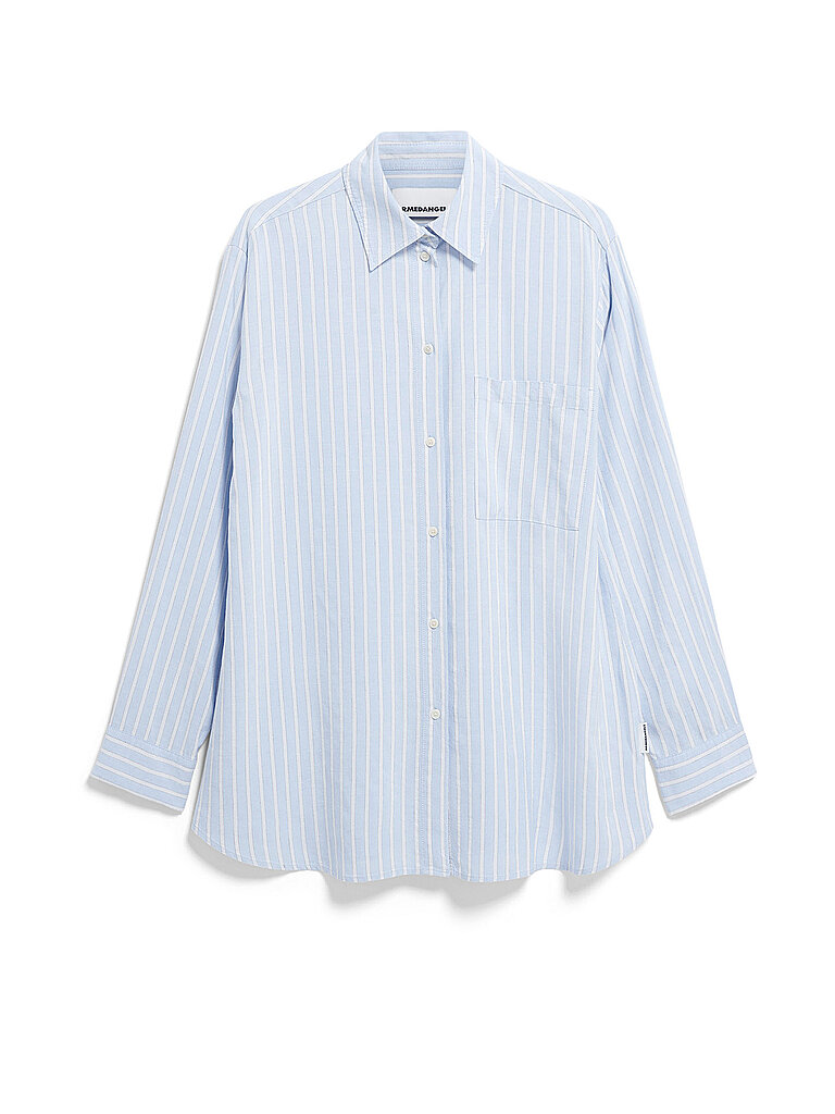 ARMEDANGELS Bluse MAALGAA hellblau | L