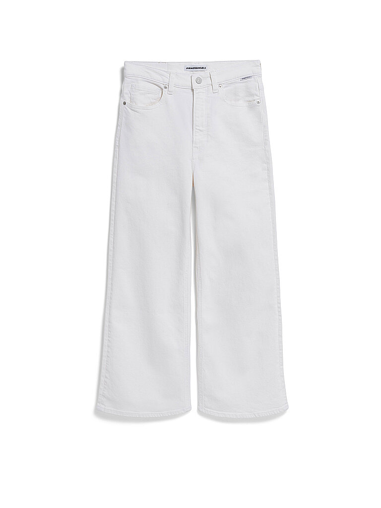ARMEDANGELS Jeans Wide Leg 7/8 MURLIAA CROPPED weiss | 27/L32
