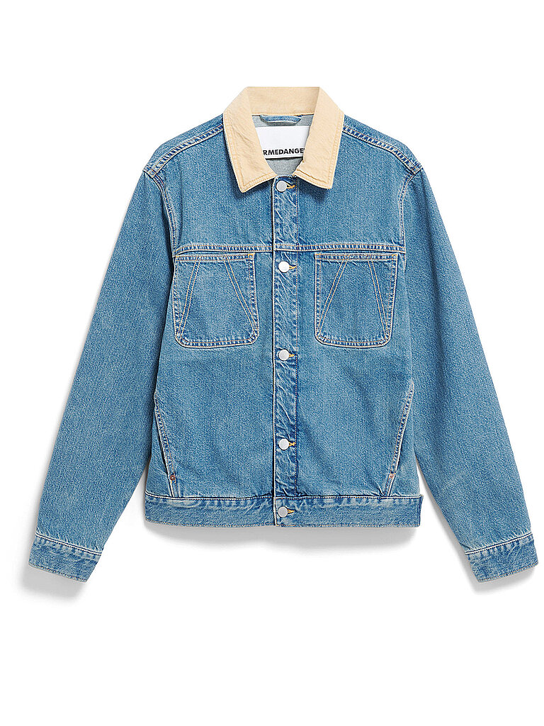 ARMEDANGELS Jeansjacke AASHTON hellblau | L