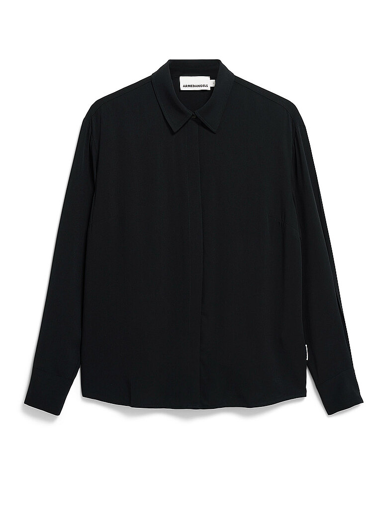 ARMEDANGELS Bluse LARISAANA schwarz | L