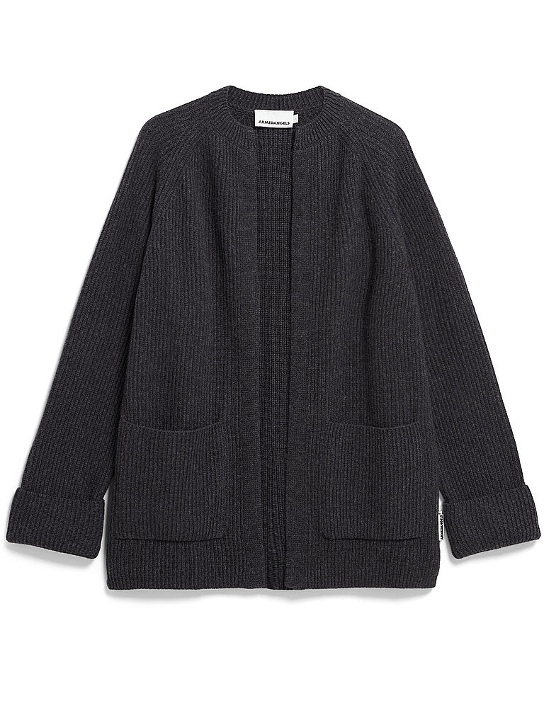 ARMEDANGELS Strickjacke WARDAA grau | L