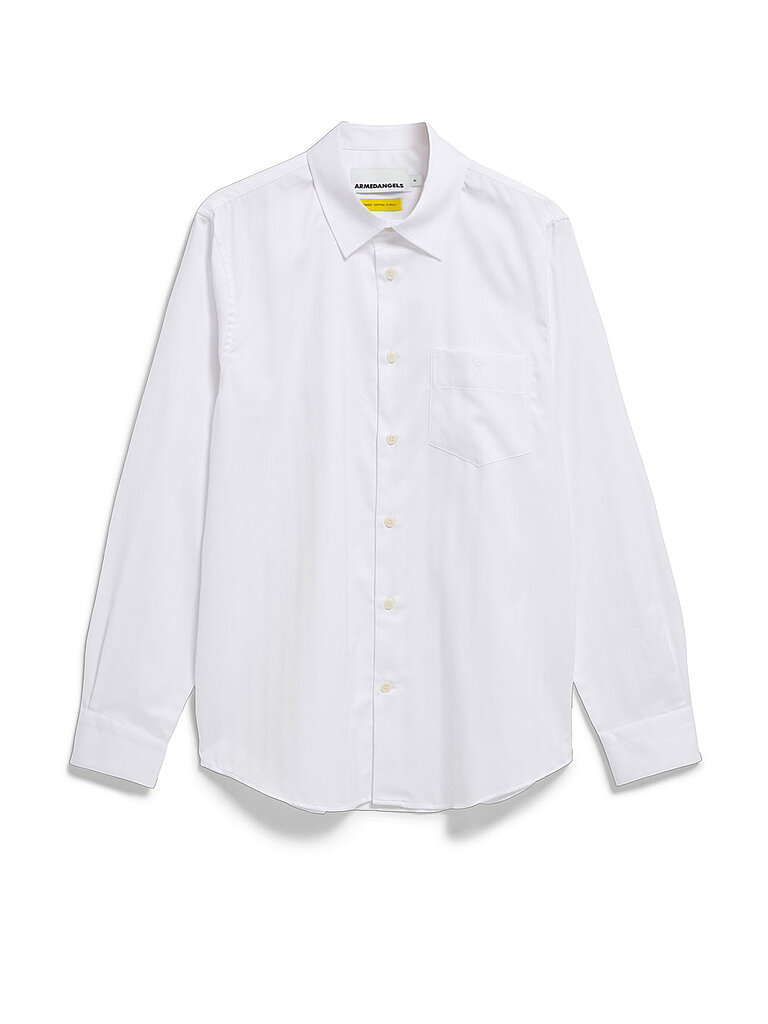 ARMEDANGELS Hemd LAARS weiss | L