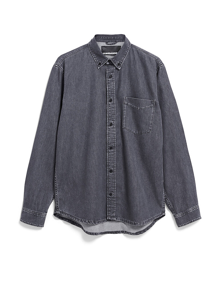 ARMEDANGELS Jeanshemd GAVRAA grau | S