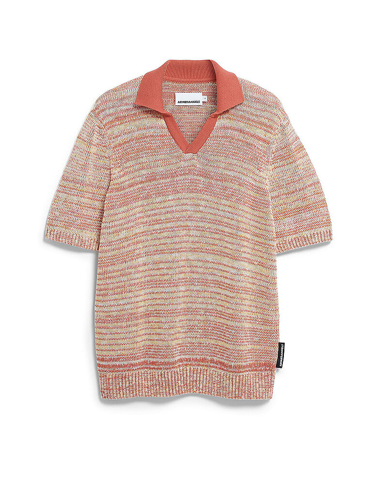 ARMEDANGELS Poloshirt rot | L