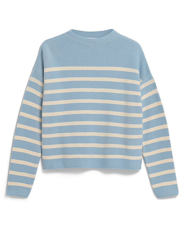 ARMEDANGELS Pullover MERINAA hellblau | L