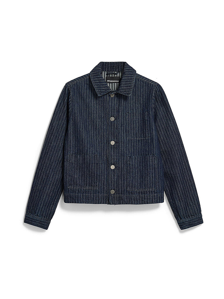 ARMEDANGELS Jeansjacke dunkelblau | L