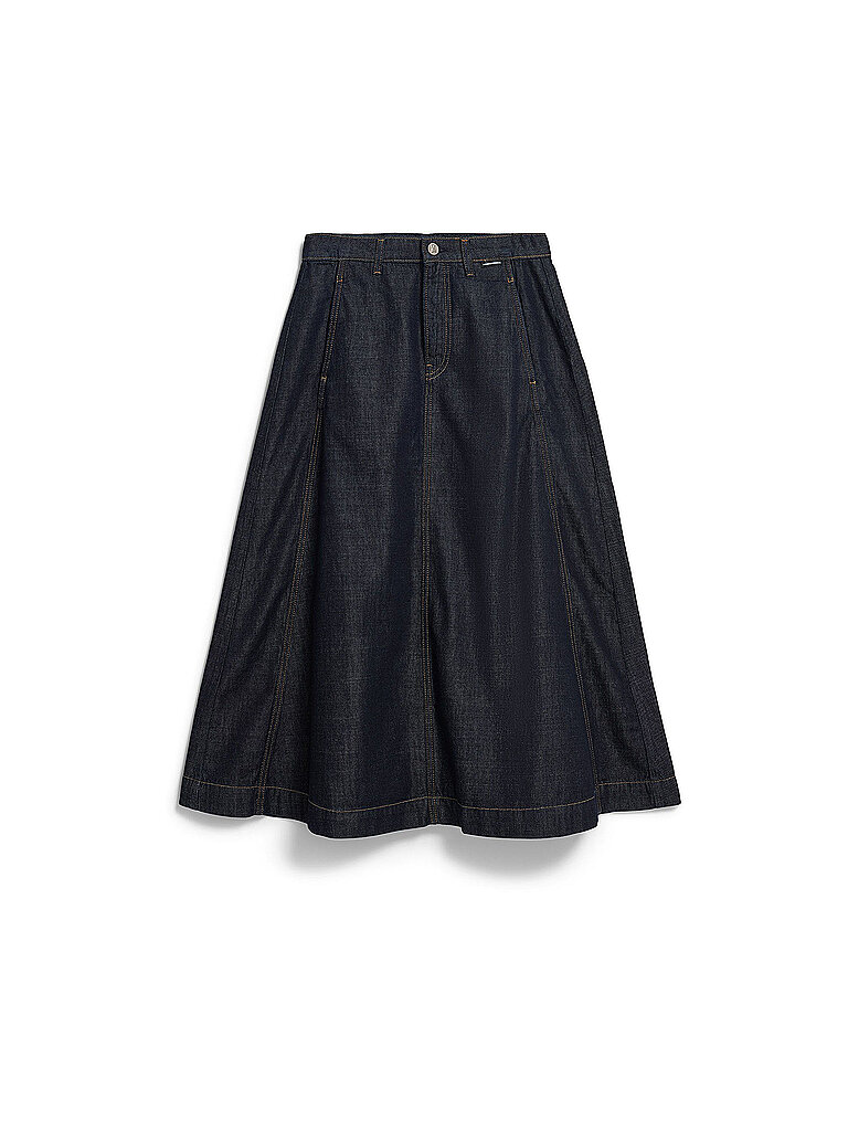 ARMEDANGELS Midirock dunkelblau | S