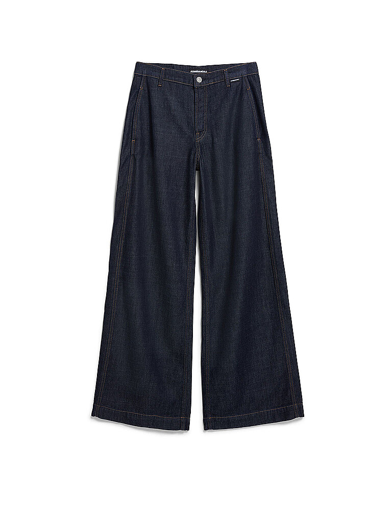 ARMEDANGELS Jeans Wide Leg ASTRAEAAS dunkelblau | 25/L32