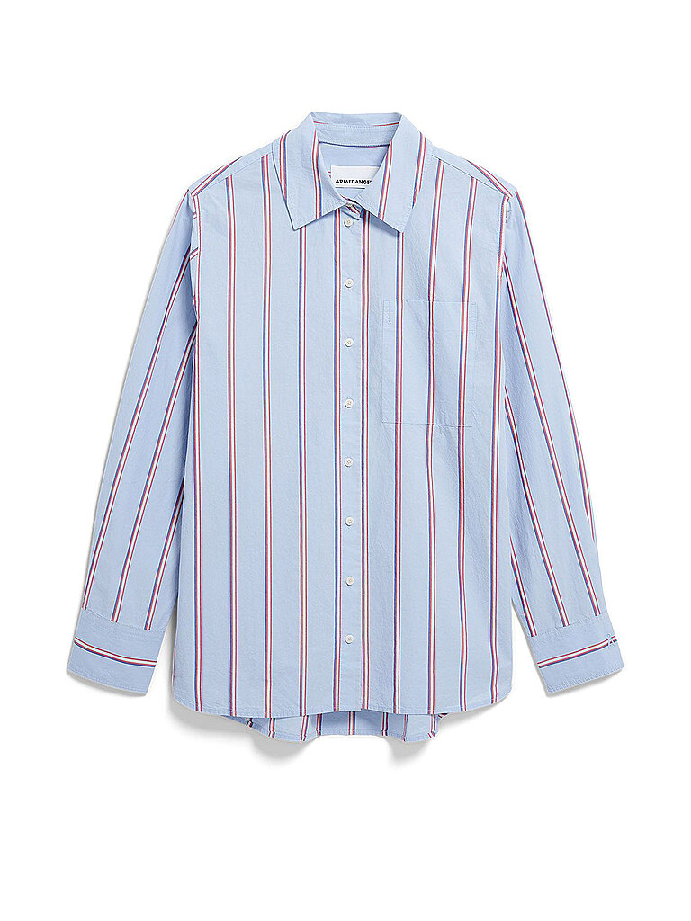 ARMEDANGELS Bluse hellblau | L