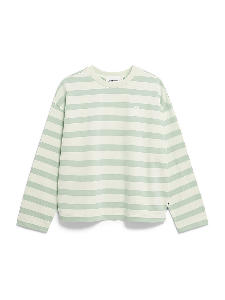 ARMEDANGELS Sweater ICONIC FRANKAA hellgrün | L