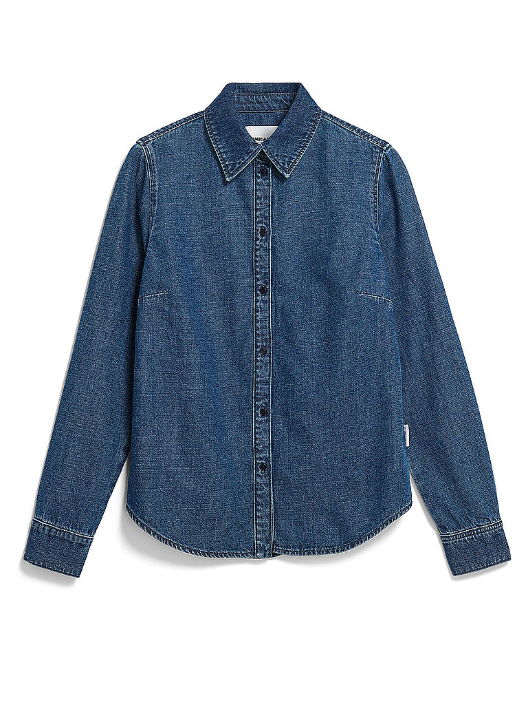ARMEDANGELS Jeansbluse AURELAA blau | L