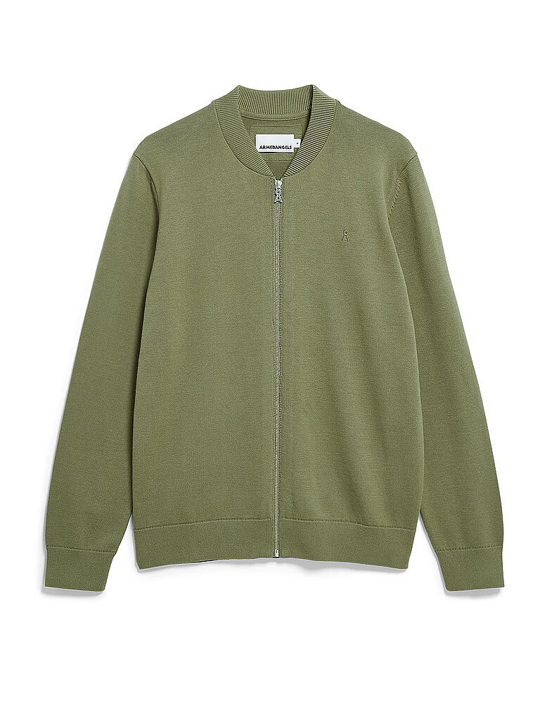 ARMEDANGELS Strickjacke AGAAMON olive | L