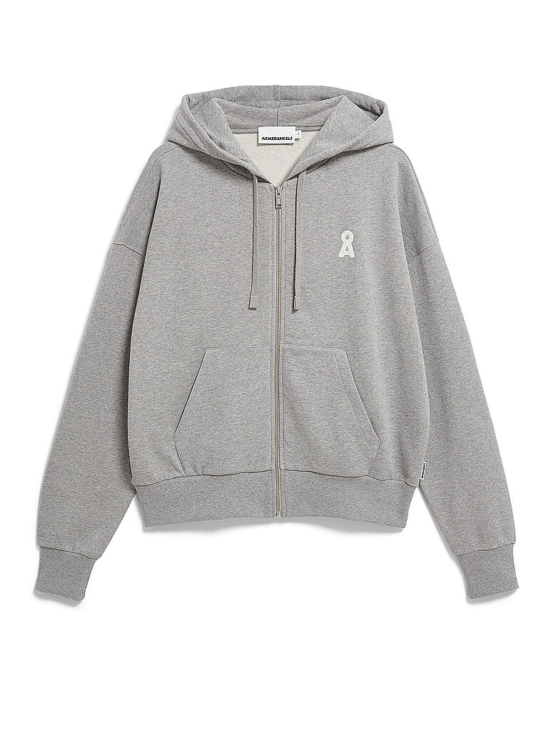 ARMEDANGELS Sweatjacke RIXAMAA hellgrau | S