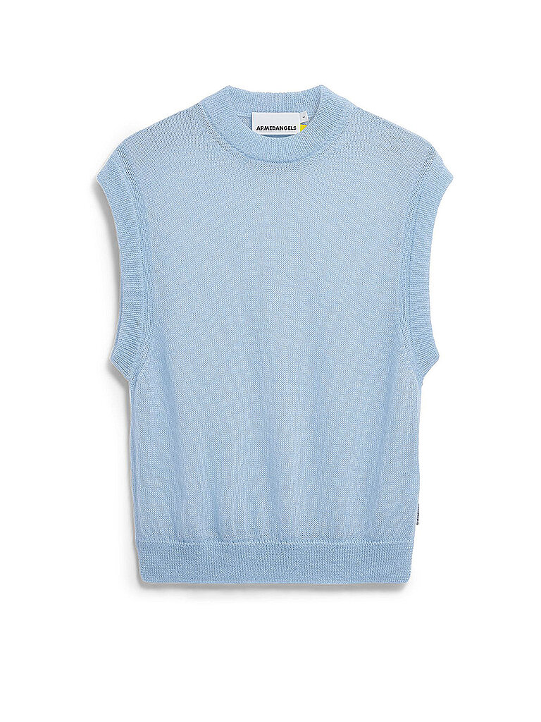 ARMEDANGELS Pullunder hellblau | L