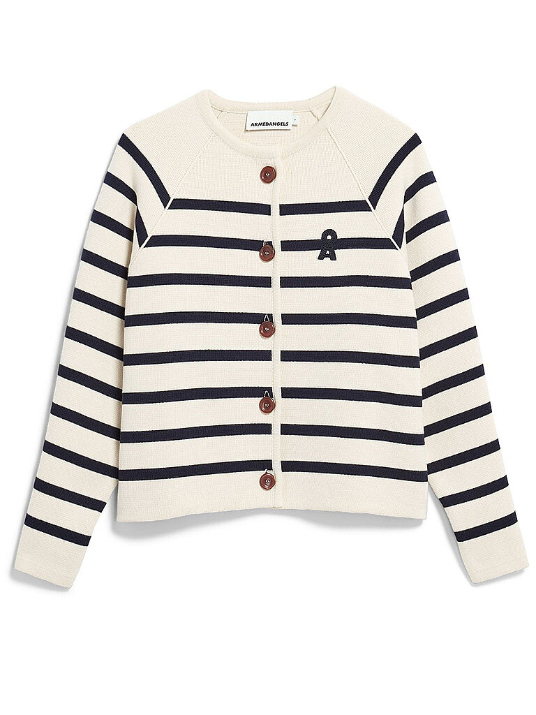 ARMEDANGELS Strickjacke creme | L