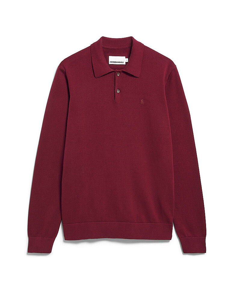 ARMEDANGELS Poloshirt rot | L