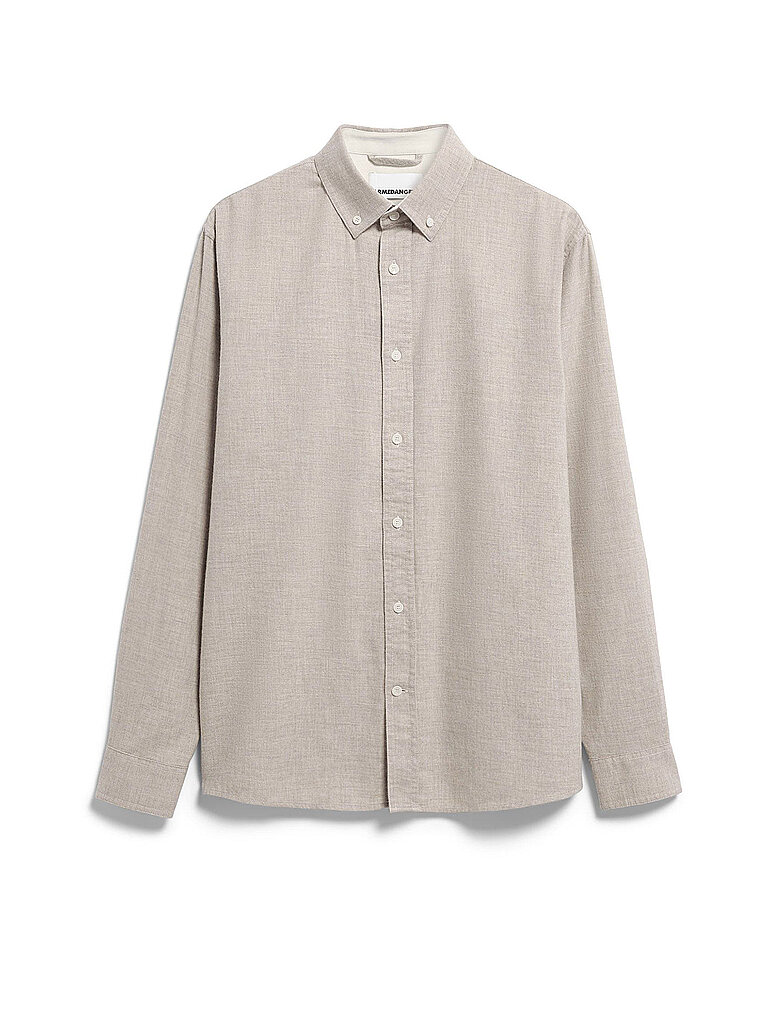 ARMEDANGELS Hemd Regular Fit ARAAMO beige | L