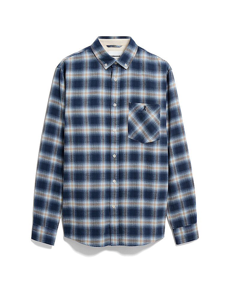 ARMEDANGELS Hemd blau | L