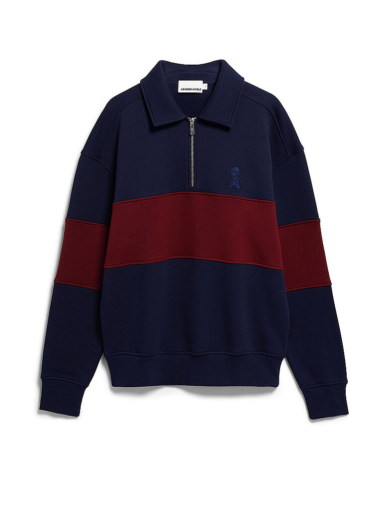 ARMEDANGELS Rugby Sweater blau | L