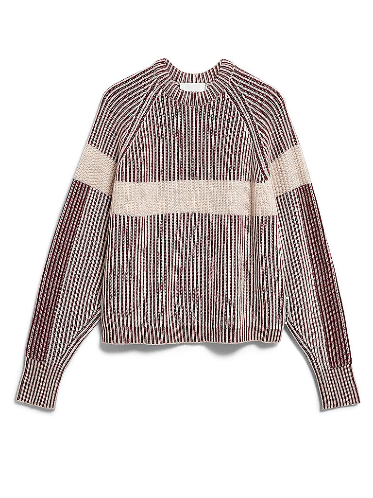 ARMEDANGELS Pullover dunkelrot | L