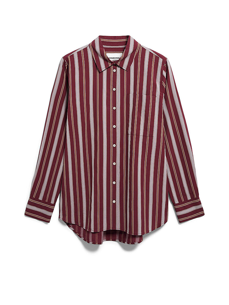 ARMEDANGELS Bluse dunkelrot | L