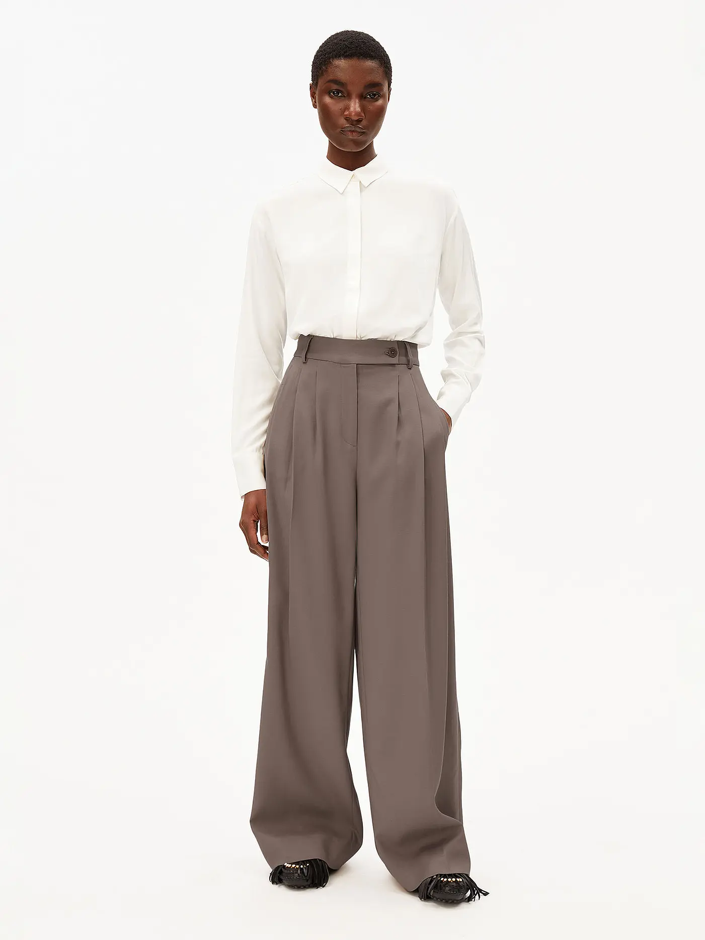 ARMEDANGELS | Bluse LARISAANA | creme