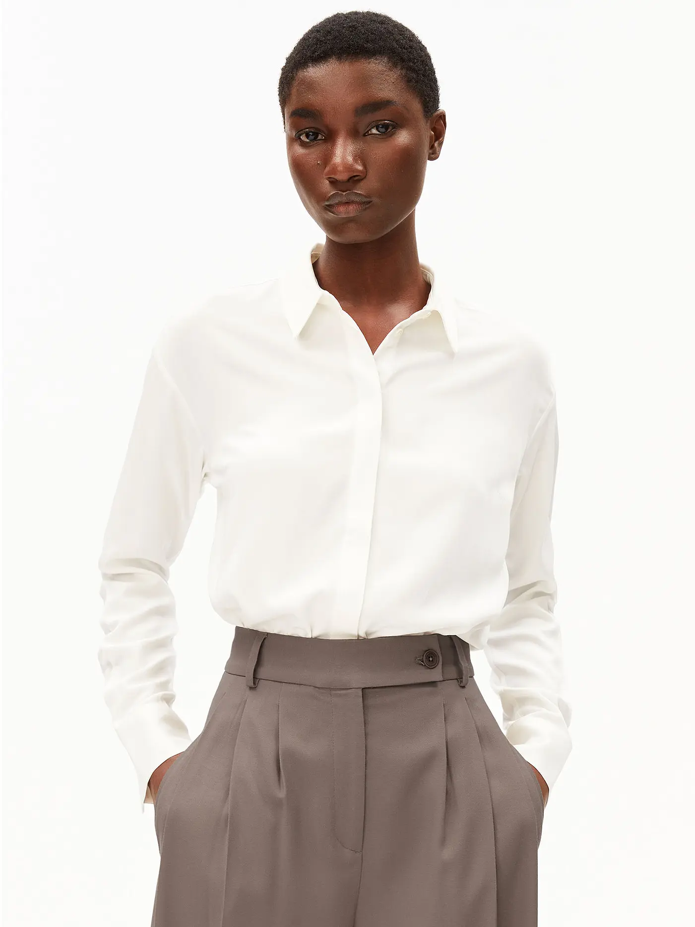ARMEDANGELS | Bluse LARISAANA | creme