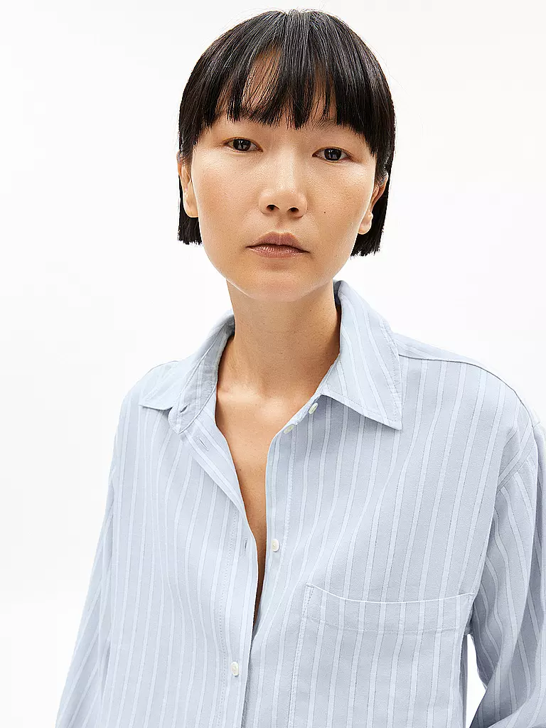 ARMEDANGELS | Bluse MAALGAA | hellblau
