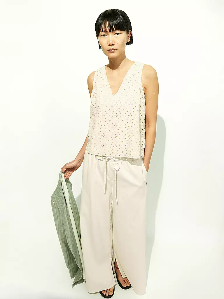 ARMEDANGELS | Bluse YALINAA BROIDERY | creme