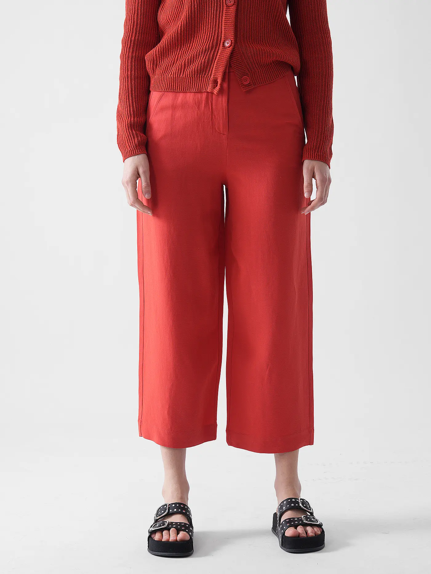 ARMEDANGELS | Businesshose 7/8 CAARUNUS | rot